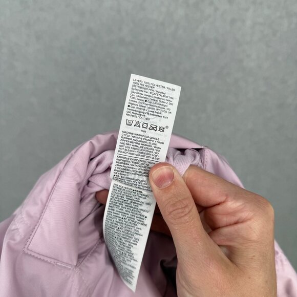 Athleta Girl Reversible So Toasty Sherpa Vest Size XL Light Purple White Warm - Picture 11 of 13